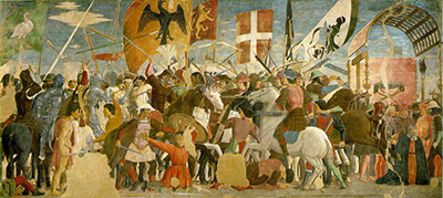 Battle between Heraclius and Chosroes Piero della Francesca